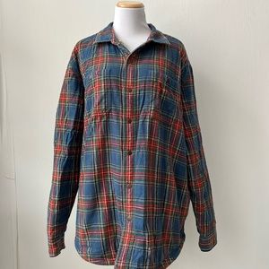 LL Bean Sherpa-Lined Flannel